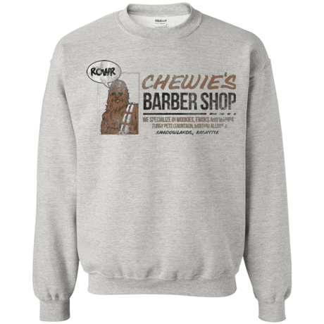 Sweatshirts Ash / Small Chewie's Barber Shop Crewneck Sweatshirt