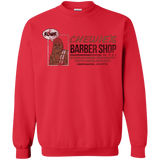 Sweatshirts Red / Small Chewie's Barber Shop Crewneck Sweatshirt