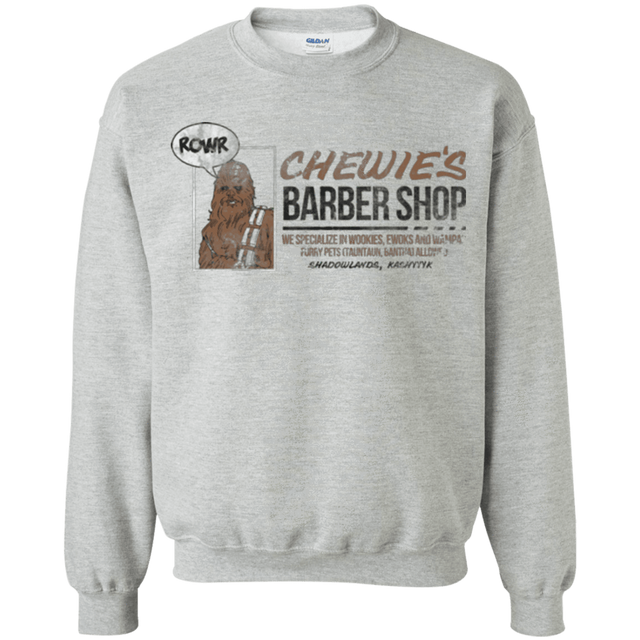 Sweatshirts Sport Grey / Small Chewie's Barber Shop Crewneck Sweatshirt
