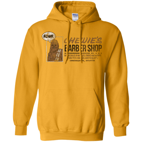 Sweatshirts Gold / Small Chewie's Barber Shop Pullover Hoodie