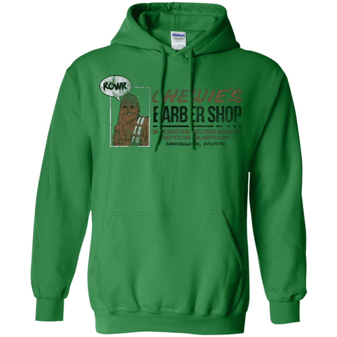 Sweatshirts Irish Green / Small Chewie's Barber Shop Pullover Hoodie