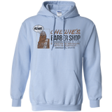 Sweatshirts Light Blue / Small Chewie's Barber Shop Pullover Hoodie