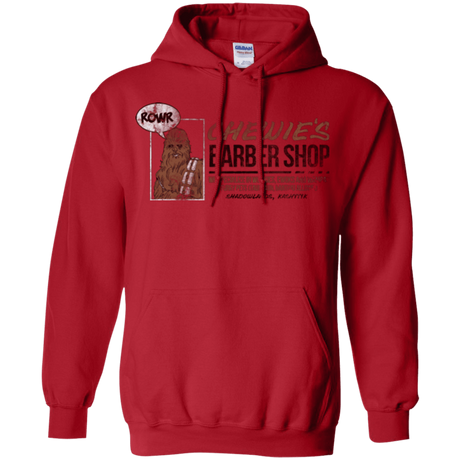 Sweatshirts Red / Small Chewie's Barber Shop Pullover Hoodie