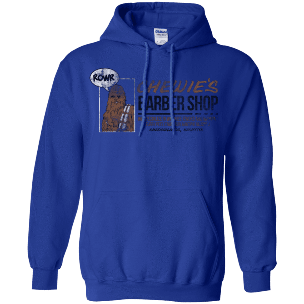 Sweatshirts Royal / Small Chewie's Barber Shop Pullover Hoodie