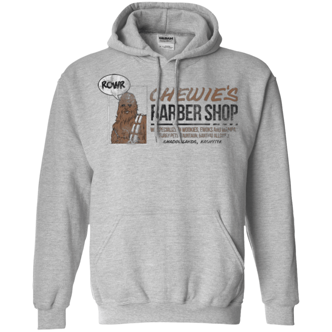 Sweatshirts Sport Grey / Small Chewie's Barber Shop Pullover Hoodie