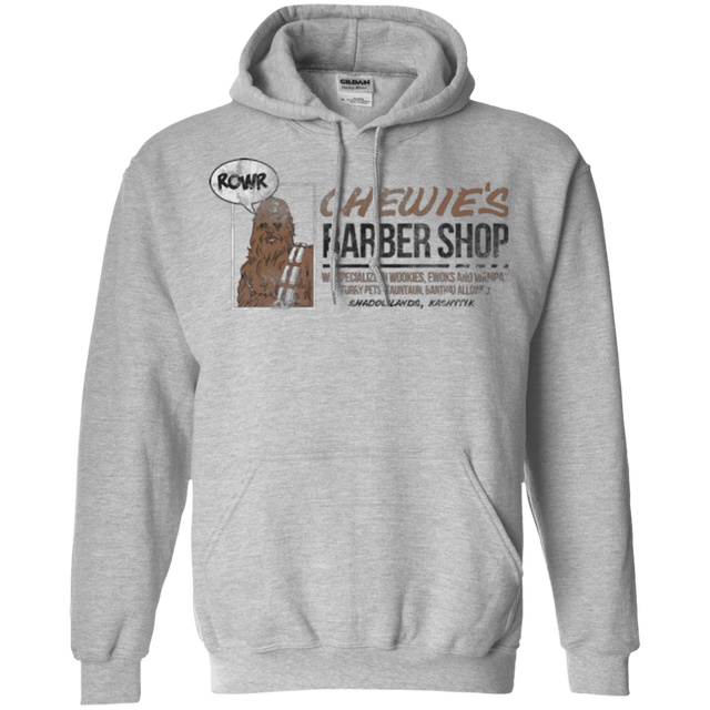 Sweatshirts Sport Grey / Small Chewie's Barber Shop Pullover Hoodie