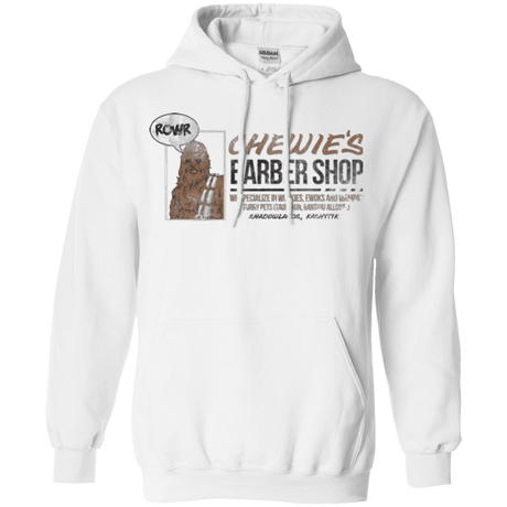 Sweatshirts White / Small Chewie's Barber Shop Pullover Hoodie