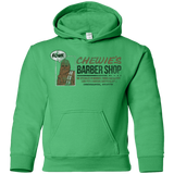 Sweatshirts Irish Green / YS Chewie's Barber Shop Youth Hoodie