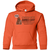 Sweatshirts Orange / YS Chewie's Barber Shop Youth Hoodie
