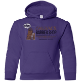 Sweatshirts Purple / YS Chewie's Barber Shop Youth Hoodie