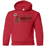 Sweatshirts Red / YS Chewie's Barber Shop Youth Hoodie