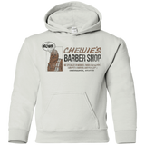 Sweatshirts White / YS Chewie's Barber Shop Youth Hoodie