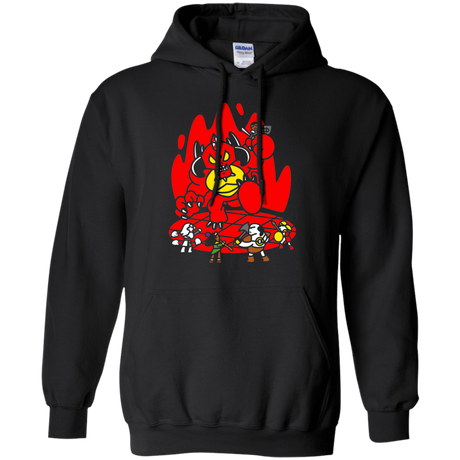 Sweatshirts Black / S Chibi Battle Diablo Pullover Hoodie