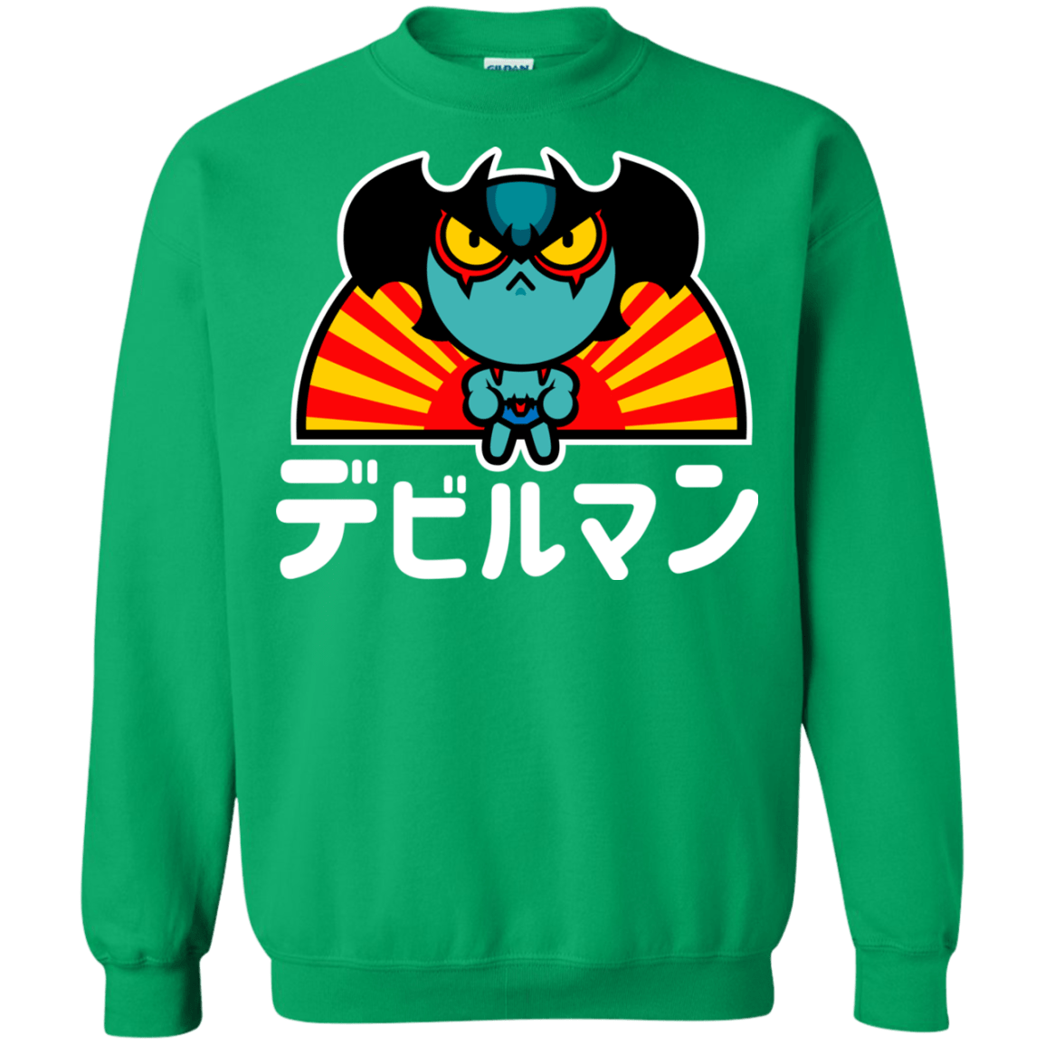 Sweatshirts Irish Green / S ChibiDebiruman Crewneck Sweatshirt