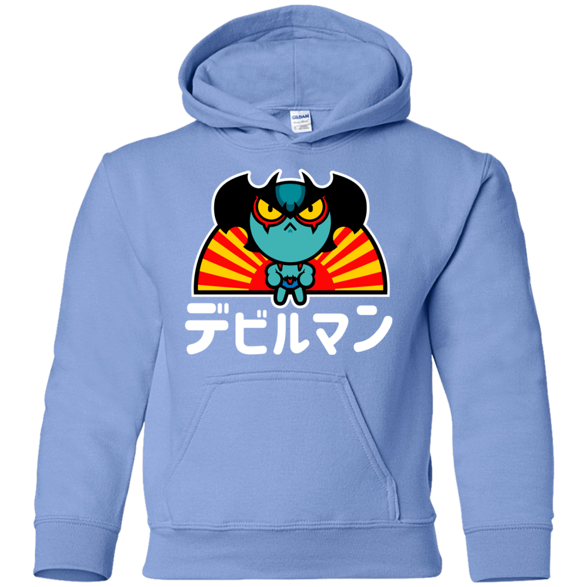 Sweatshirts Carolina Blue / YS ChibiDebiruman Youth Hoodie