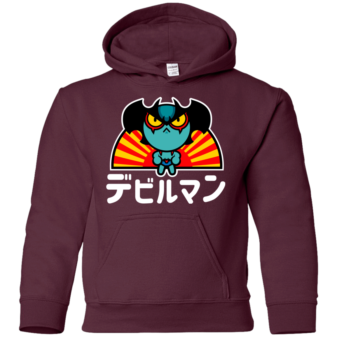 Sweatshirts Maroon / YS ChibiDebiruman Youth Hoodie