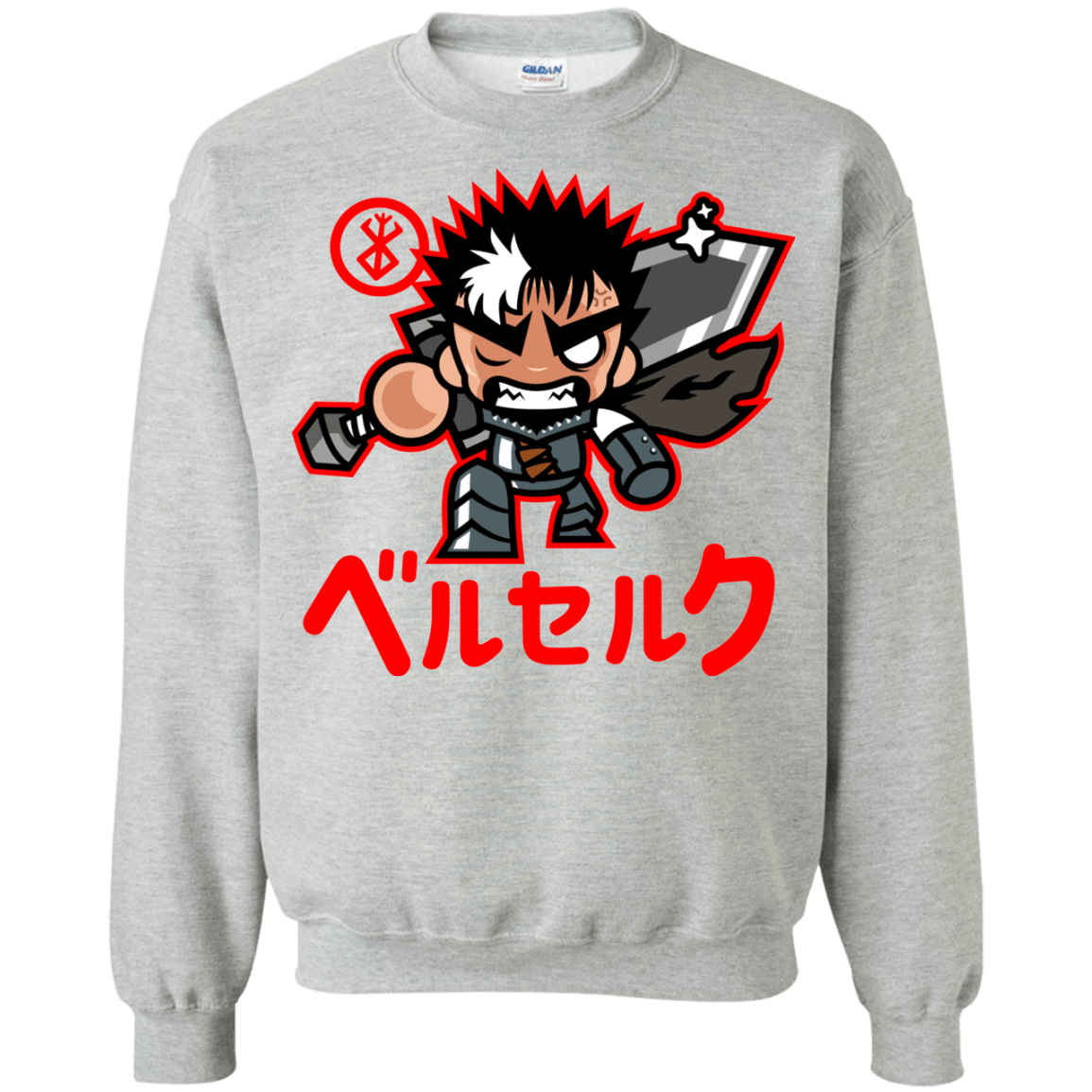 Sweatshirts Sport Grey / S ChibiGuts Crewneck Sweatshirt