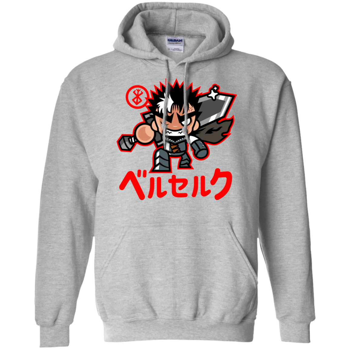 Sweatshirts Sport Grey / S ChibiGuts Pullover Hoodie