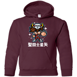 Sweatshirts Maroon / YS ChibiPegasus Youth Hoodie