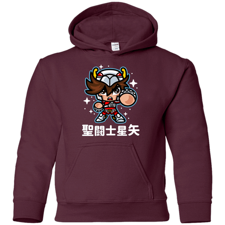 Sweatshirts Maroon / YS ChibiPegasus Youth Hoodie