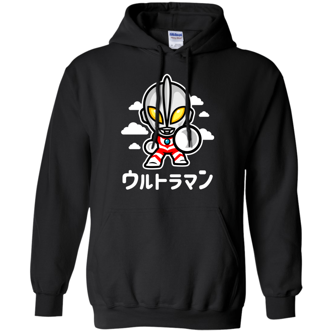 Sweatshirts Black / S ChibiUltra Pullover Hoodie