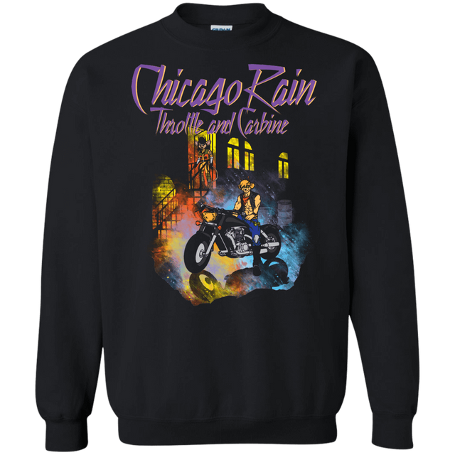 Sweatshirts Black / S Chicago Rain Crewneck Sweatshirt