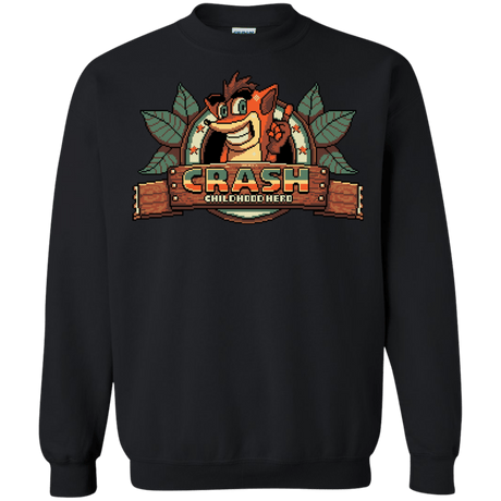 Sweatshirts Black / S Childhood hero Crewneck Sweatshirt