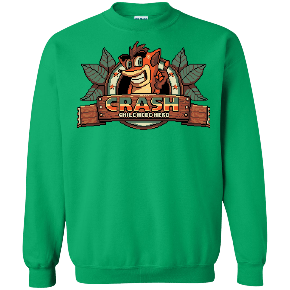 Sweatshirts Irish Green / S Childhood hero Crewneck Sweatshirt