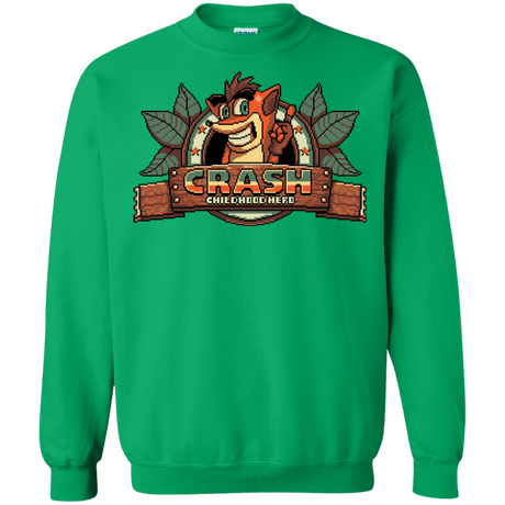 Sweatshirts Irish Green / S Childhood hero Crewneck Sweatshirt