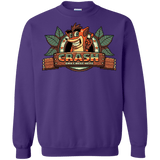 Sweatshirts Purple / S Childhood hero Crewneck Sweatshirt