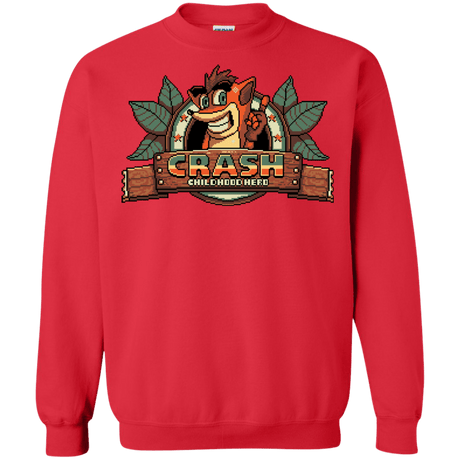 Sweatshirts Red / S Childhood hero Crewneck Sweatshirt