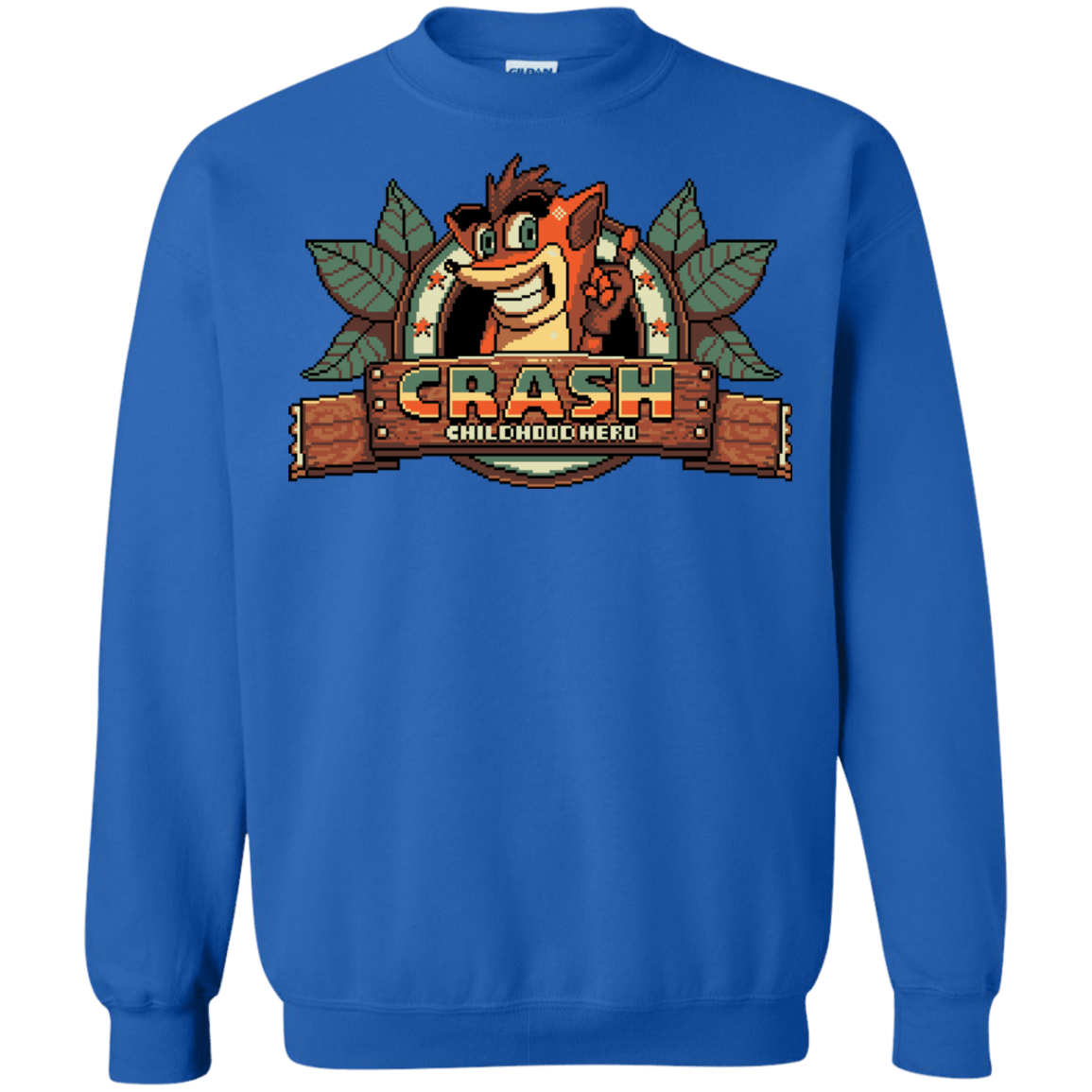 Sweatshirts Royal / S Childhood hero Crewneck Sweatshirt