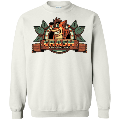 Sweatshirts White / S Childhood hero Crewneck Sweatshirt