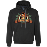 Sweatshirts Black / S Childhood hero Premium Fleece Hoodie