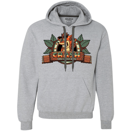 Sweatshirts Sport Grey / S Childhood hero Premium Fleece Hoodie