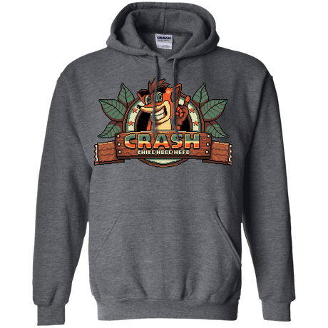 Sweatshirts Dark Heather / S Childhood hero Pullover Hoodie