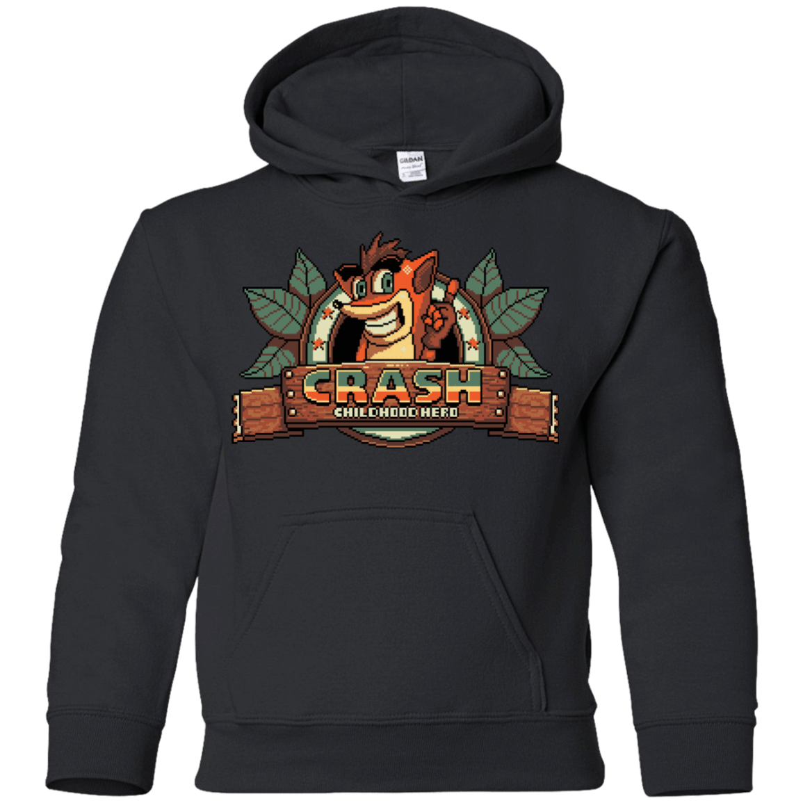 Sweatshirts Black / YS Childhood hero Youth Hoodie