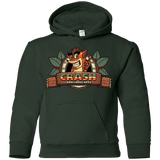 Sweatshirts Forest Green / YS Childhood hero Youth Hoodie