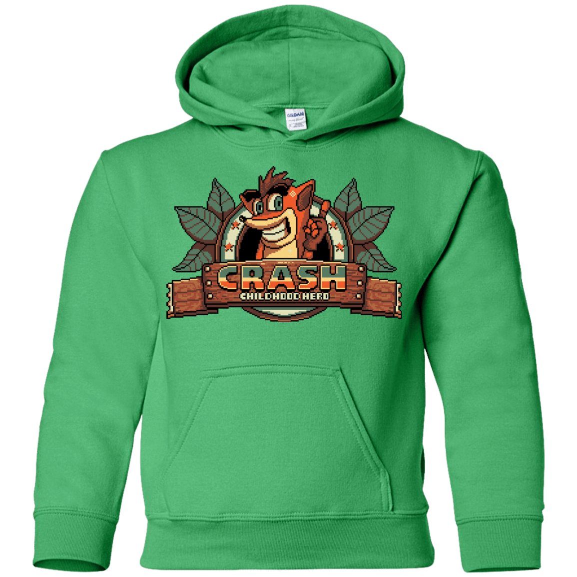 Sweatshirts Irish Green / YS Childhood hero Youth Hoodie
