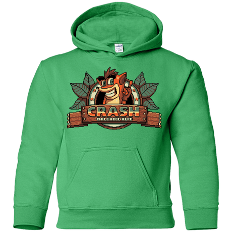 Sweatshirts Irish Green / YS Childhood hero Youth Hoodie