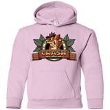 Sweatshirts Light Pink / YS Childhood hero Youth Hoodie