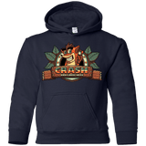 Sweatshirts Navy / YS Childhood hero Youth Hoodie