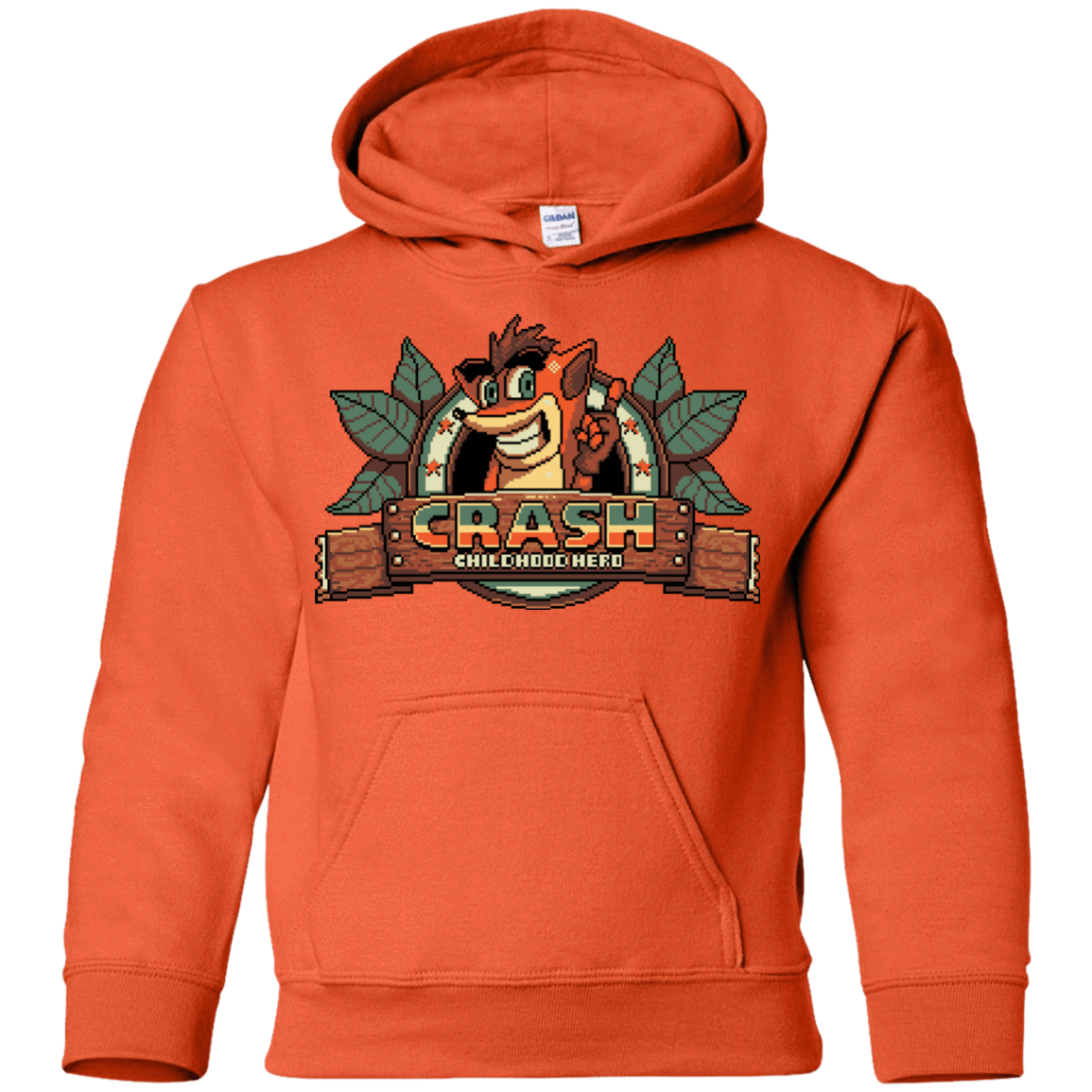 Sweatshirts Orange / YS Childhood hero Youth Hoodie
