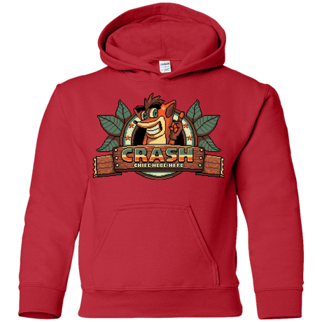 Sweatshirts Red / YS Childhood hero Youth Hoodie