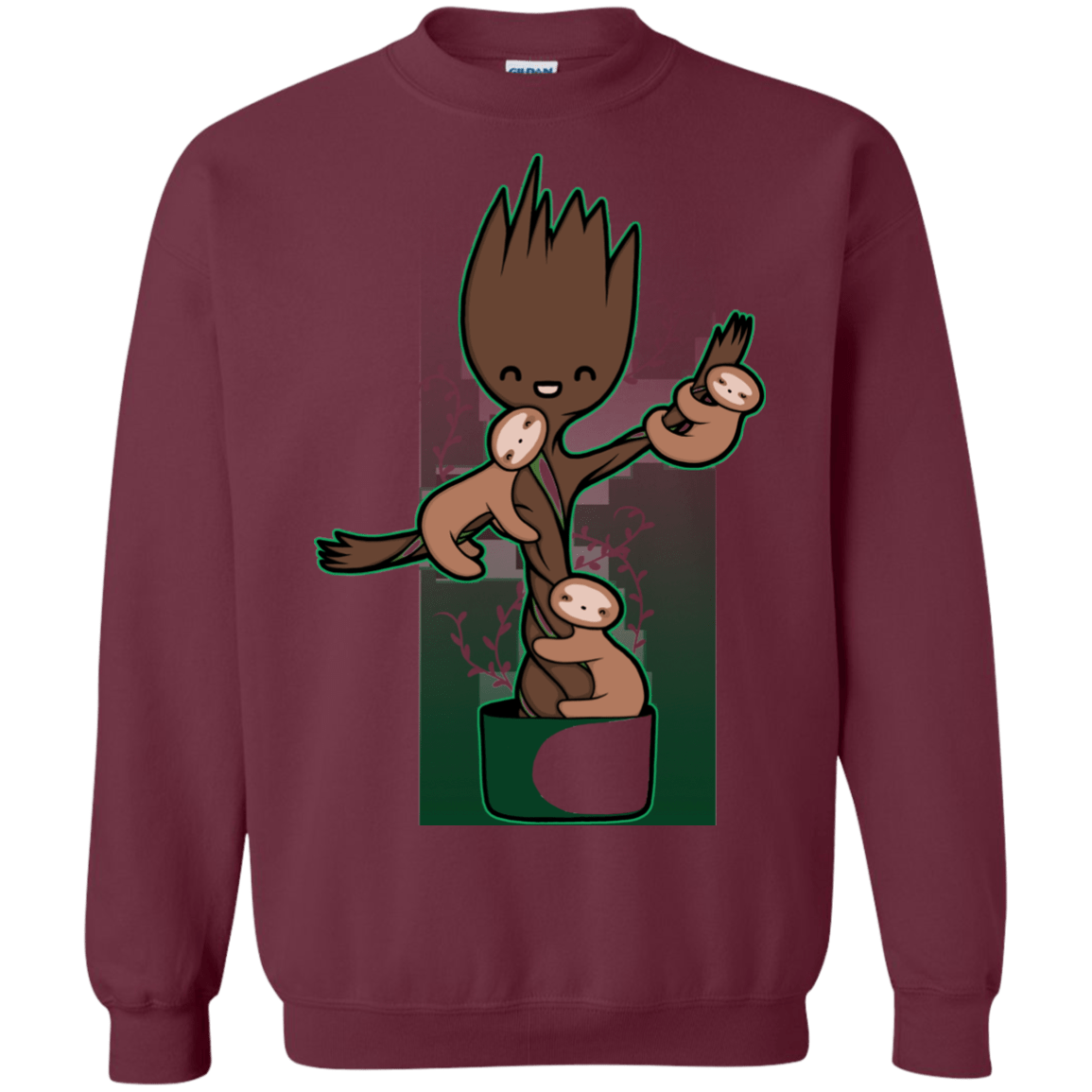 Sweatshirts Maroon / Small Chilling Out Crewneck Sweatshirt
