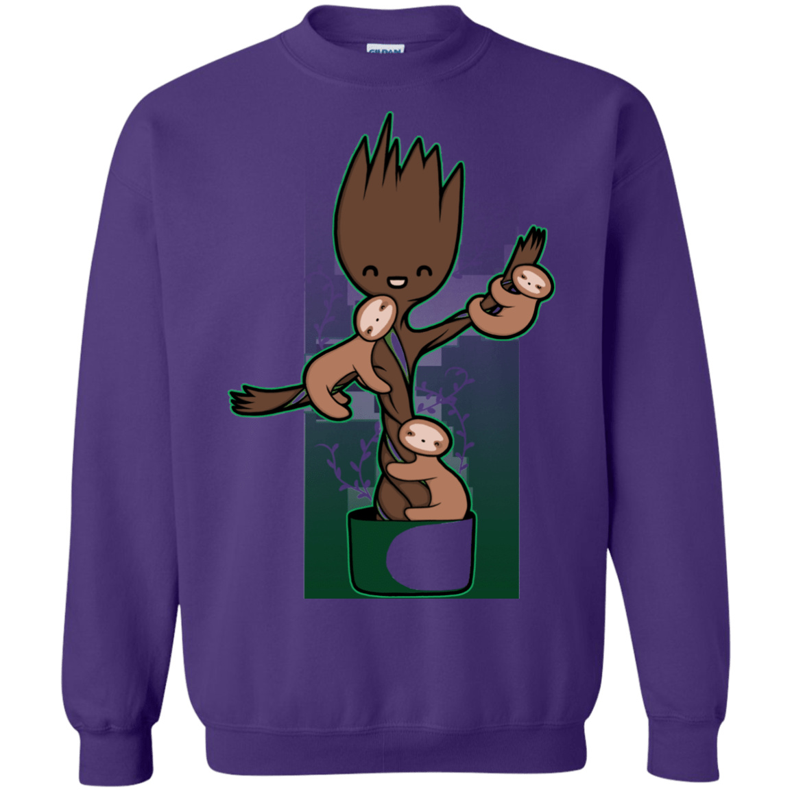 Sweatshirts Purple / Small Chilling Out Crewneck Sweatshirt