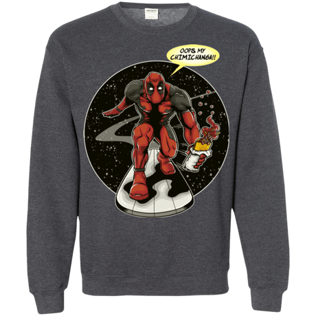 Sweatshirts Dark Heather / Small Chimichanga Surfer Crewneck Sweatshirt