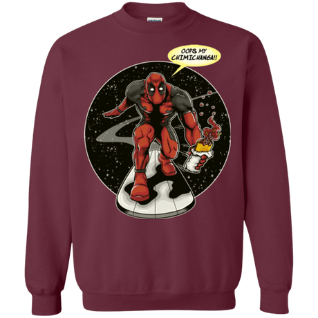 Sweatshirts Maroon / Small Chimichanga Surfer Crewneck Sweatshirt
