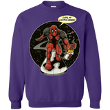 Sweatshirts Purple / Small Chimichanga Surfer Crewneck Sweatshirt