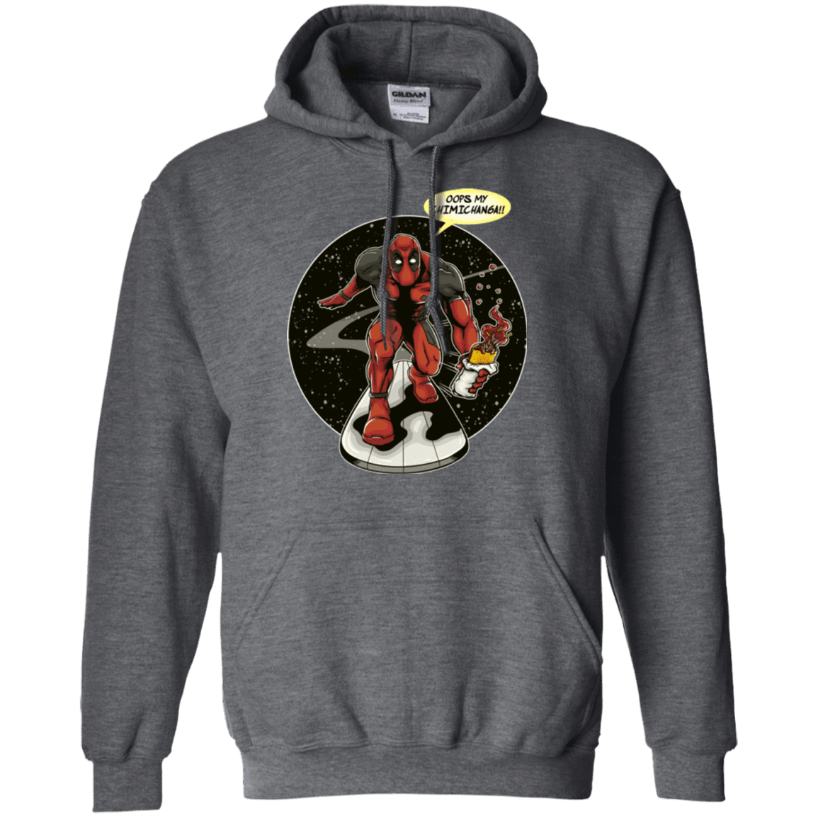 Sweatshirts Dark Heather / Small Chimichanga Surfer Pullover Hoodie